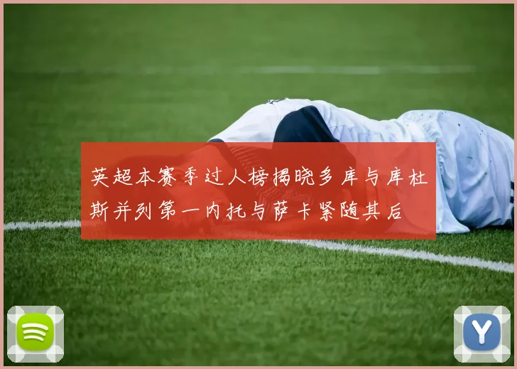 英超本赛季过人榜揭晓多库与库杜斯并列第一内托与萨卡紧随其后